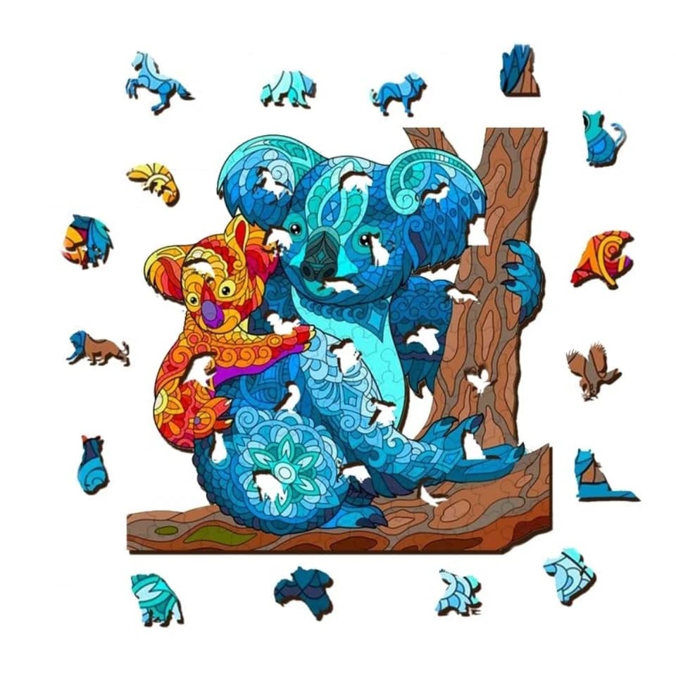 PUZZLE DREWNIANE, UKŁADANKA DREWNIANA XXL A3