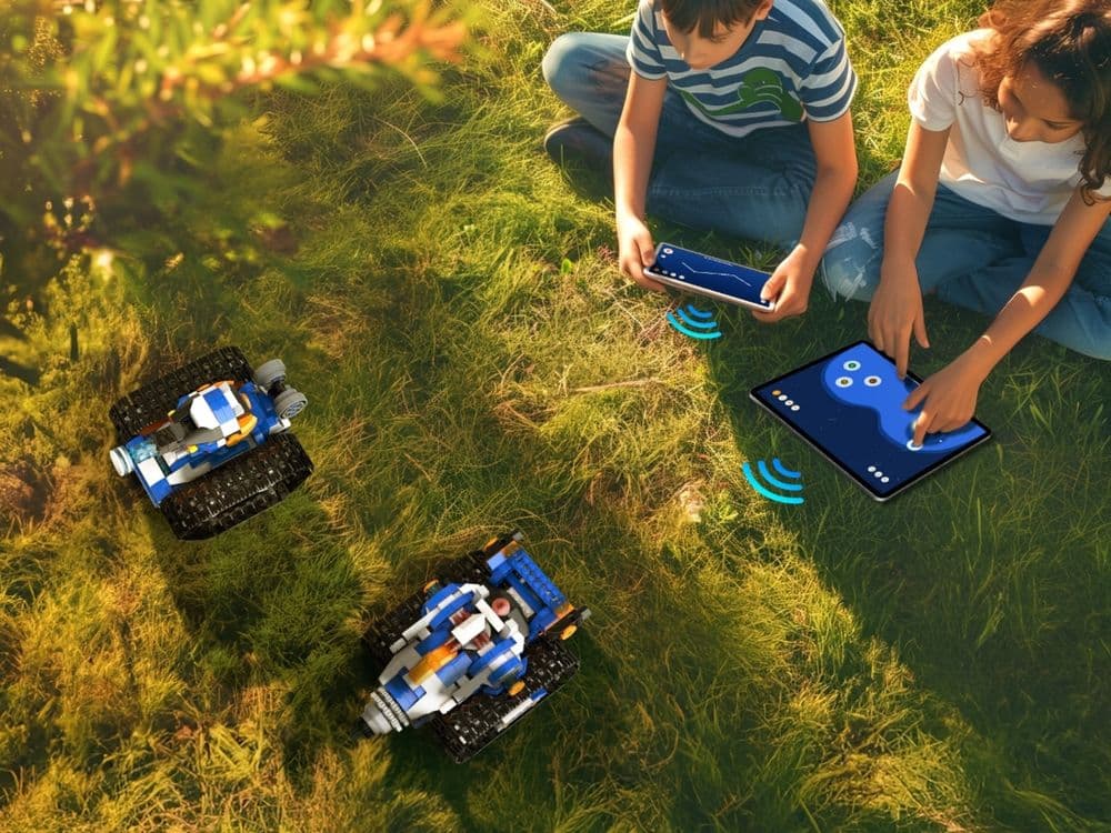 Apitor Robot J – programowalny robot 6 w 1 dla dzieci, 480 elementów, sterowanie z aplikacji