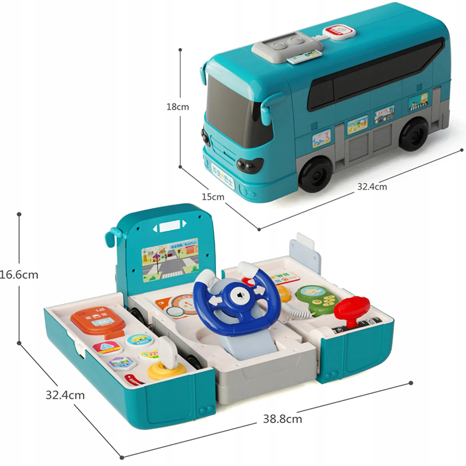 INTERAKTYWNY EDUKACYJNY AUTOBUS ROZKŁADANY