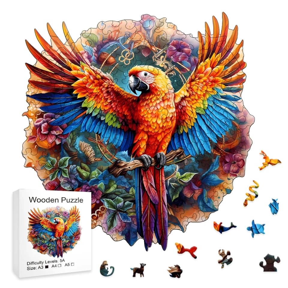 PUZZLE DREWNIANE, UKŁADANKA DREWNIANA XXL A3