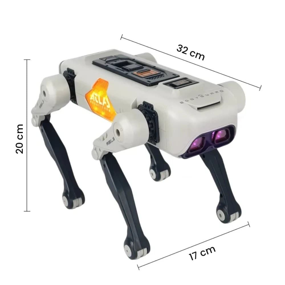 Inteligentny robot-pies dla dzieci – sterowanie głosem, programowanie, 30+ sztuczek, pilot i aplikacja